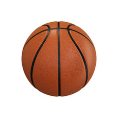 A Basketball Ball isolated on a white background