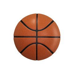 Fototapeta premium A Basketball Ball isolated on a white background
