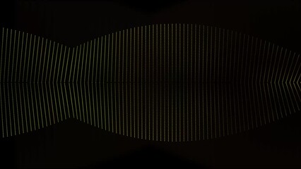 Glowing 3D digital landscape with colorful cube particles in vertical video format. Abstract representation of cryptocurrency, big data, blockchain, and digital technology. 3D rendering. - Powered by Adobe