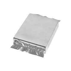 An image of a Aluminum Foil Vacuum Bag isolated on a white background
