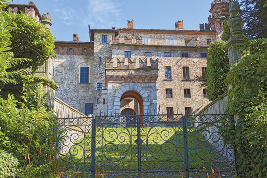 SOMMA LOMBARDO, VARESE ITALY, CASTLE VISCONTI DI SAN VITO