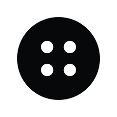 Shirt button icon design, illustration design
