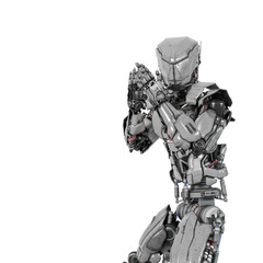 master robot is ready for some action