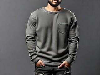 Fototapeta premium man wearing shirt