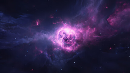 Orion Nebula PPT background poster wallpaper web page