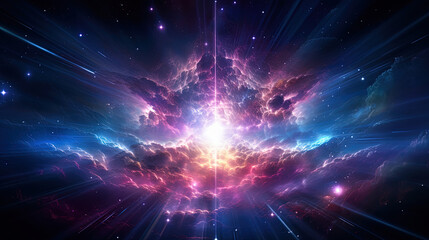 Fototapeta premium space galaxy background