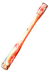 Watercolor drawing of a baseball bat. Generative AI.