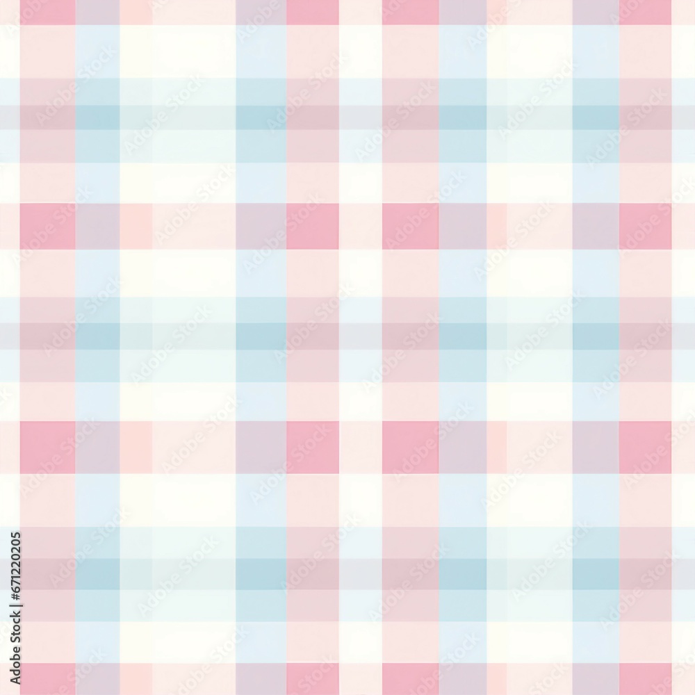 Poster checkered gingham seamless pattern