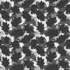 Camouflage texture seamless pattern for fabric and fashion print.