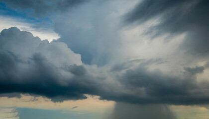 Obraz premium Dark Clouds Before the Thunderstorm