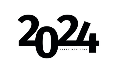 2024. holiday. holiday. joy. Christmas tree. numbers. sign. year. new year. christmas. vector. on a colored background.