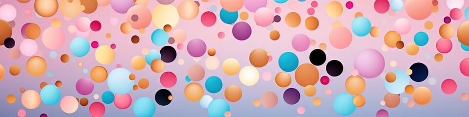 Pois multicolores et dor&eacute;s, terrazzo, doodle, tampons et superpositions num&eacute;riques florales, ray&eacute;, palette de couleurs audacieuses, embl&eacute;matique, g&eacute;om&eacute;trique. IA g&eacute;n&eacute;rative, IA