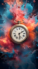 Time's surreal dimensionality. Generative AI