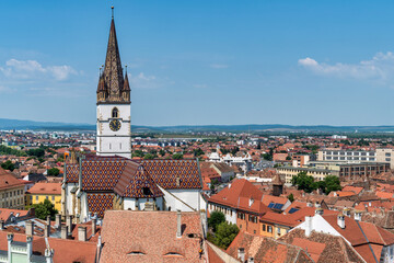 Sibiu, Romania - obrazy, fototapety, plakaty