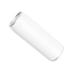 Beverage Tin Can blank image isolated on a white background