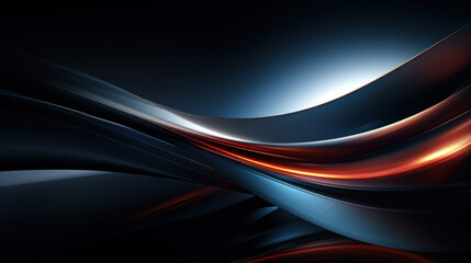 Stylish Dark Wave as Background Wall Art Wallpaper Backdrop Digital Art