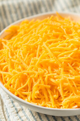 Organic Raw Shredded Cheddar Cheese