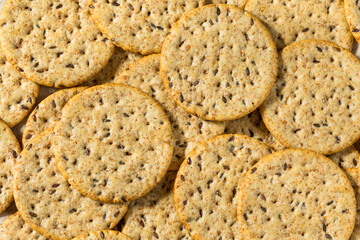 Homemade Whole Wheat Round Crackers