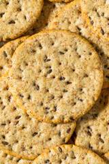 Homemade Whole Wheat Round Crackers
