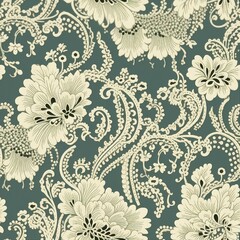 Vintage Lace Seamless Elegance Pattern