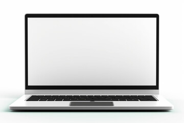 Fototapeta premium laptop isolated on white background 