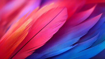 Obraz premium Feather Art PPT Background Poster Wallpaper Web Page