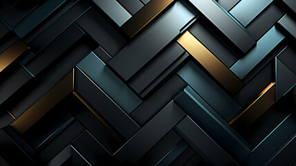 Geometric abstract PPT background poster wallpaper web page