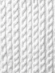 White textured abstract knitted background 