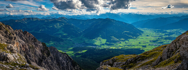 Berchtesgadener Alps - Alpejsi widok - obrazy, fototapety, plakaty
