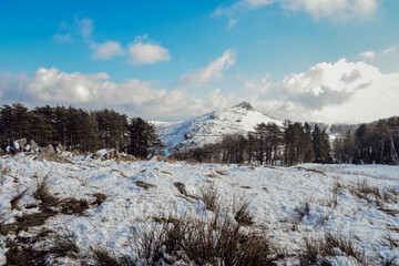 La Rhune enneig&eacute;e 