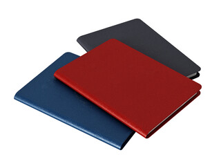 Passports isolated on transparent background. 3D illustration