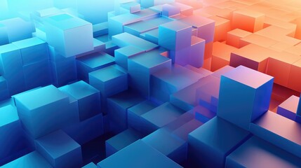 Obraz premium Abstract 3D Business Background 