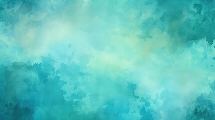 Abstract blue background pattern in grunge texture design blue green and turquoise colors in mottled grungy painted illustration 