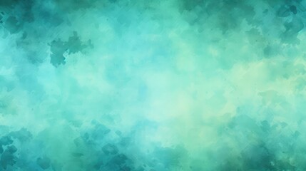 Abstract blue background pattern in grunge texture design blue green and turquoise colors in mottled grungy painted illustration 