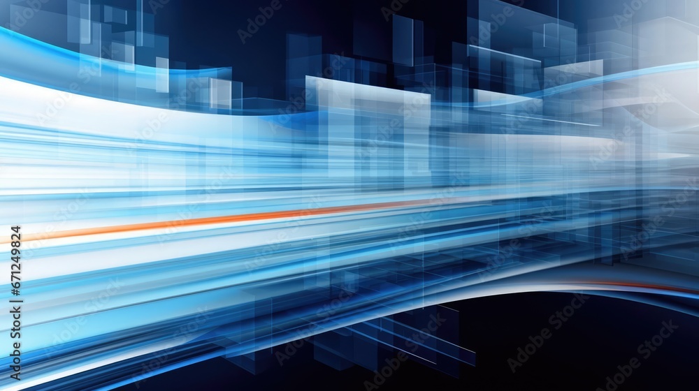 Poster abstract high tech background