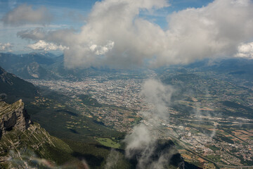 Luftbild Grenoble