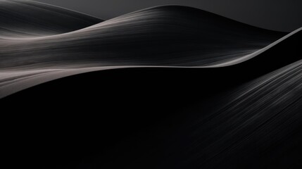 Black minimal background Abstract shapes and textures Dark moody feeling black and whit High quality 4k illustration 