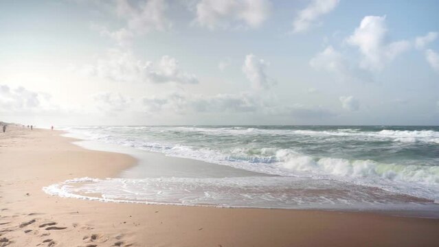 Wellen K&uuml;ste Sylt