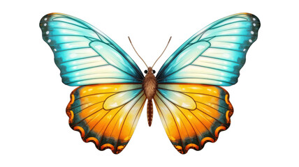 Butterfly isolated on transparent background
