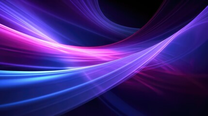 Neon Waves Background 