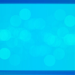 Blue bokeh background with copy space for text or your images