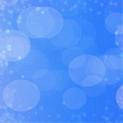 Blue bokeh background for seasonal, holidays, event and celebrations