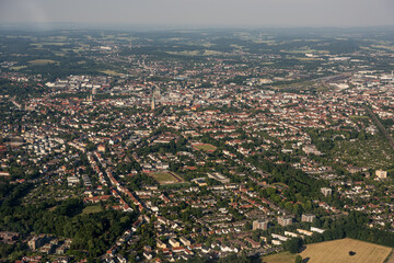 Fototapeta na wymiar Luftbild Osnabrück