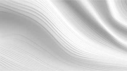 White 3 d background with wave illustration beautiful bending pattern for web screensaver Light gray texture with smooth lines for