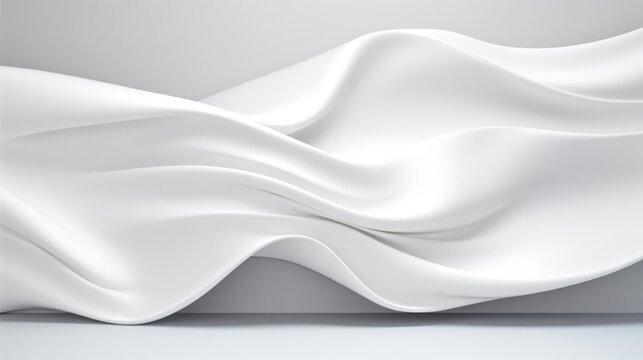 White Silk Background © Fred