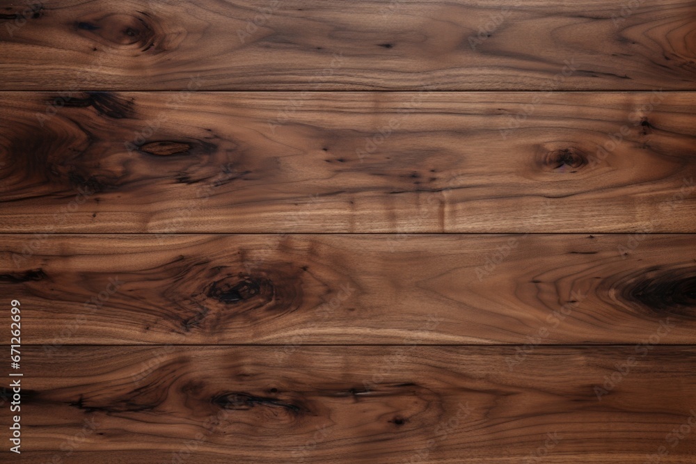 Aufkleber A detailed view of a wooden floor, showcasing its texture and patterns. This image can be used for interior design projects or as a background for product photography