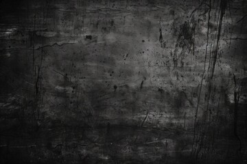 Obraz na płótnie Canvas A black and white photo of a grungy wall. Can be used as a background or texture for design projects