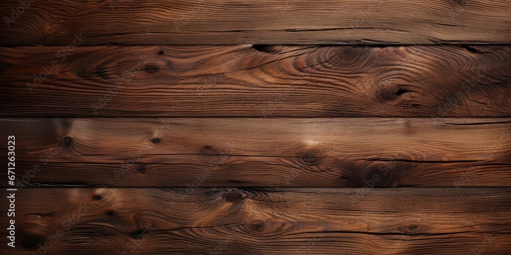 Poster A detailed close up of a wooden wall with prominent knots. This image can be used to showcase the natural texture and beauty of wood in various design projects