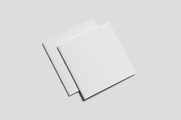 Square Brochure Catalog Mockup