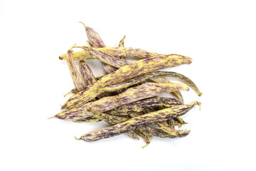 Obraz premium colored kidney bean on white background